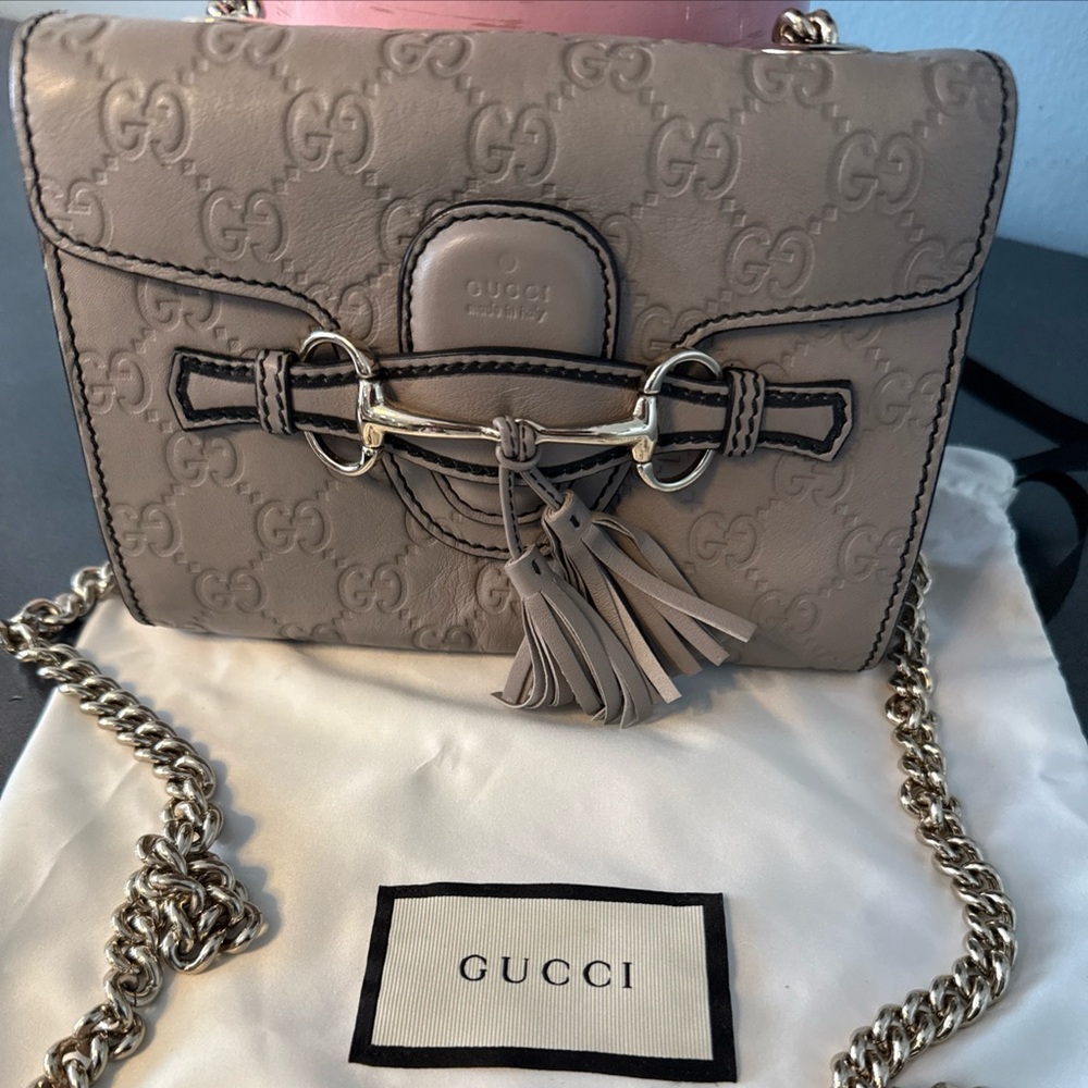 Mini Gucci Emily Crossbody Bag